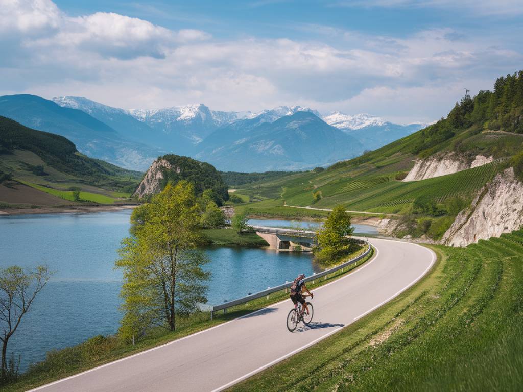 Voyage à vélo en Slovénie : entre lacs alpins, vignobles et grottes karstiques