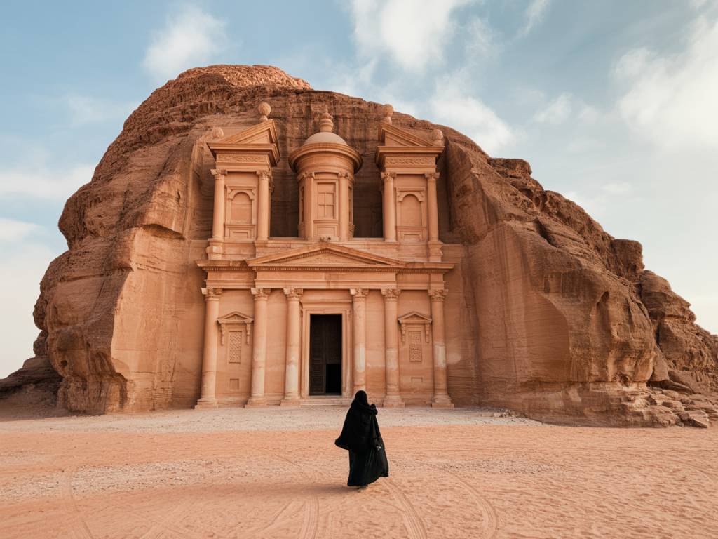 Voyage à vélo en Jordanie : entre désert de Wadi Rum, sites nabatéens et rives de la mer Morte